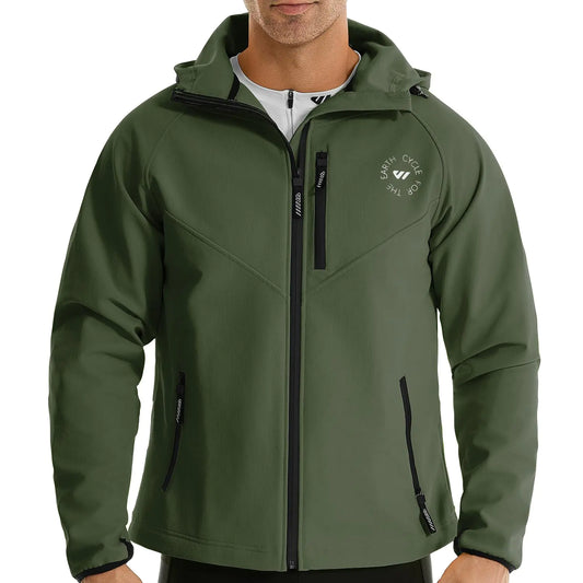 Wulibike Winter Cycling Jackets for Men Waterproof Running Jacket Men Hiking Jacket windproof Unisex Cold Weather Gear