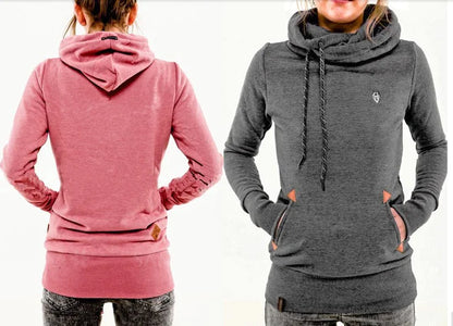 Fashion Women Hoodies & Sweatshirts with Collar L244