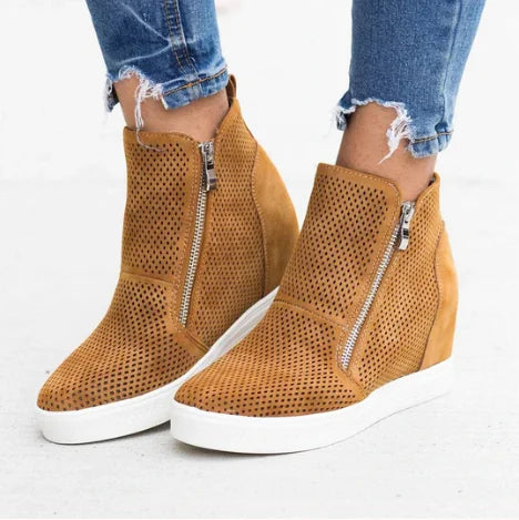 2019 Fall New Casual Hollow Round Toe Women's Shoes