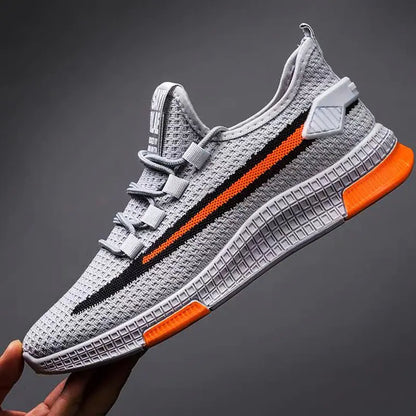 Men's Breathable Canvas Sneakers - Fall Collection