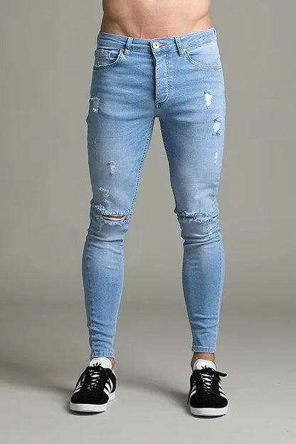 Men's Ripped Denim Jeans