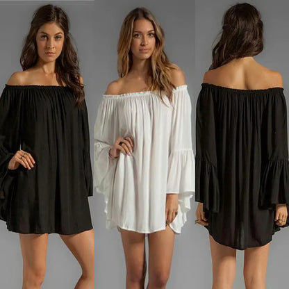 Chiffon Dress, Loose-Fitting Fashion Dress