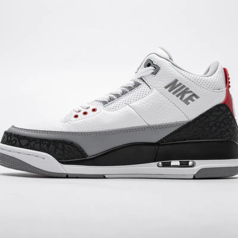 AJ3 Sakura Black Cement Basketball Shoes for Men