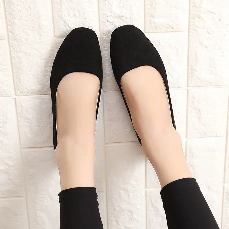 Spring Autumn Comfortable Flat Slip-On Shoes for Women
