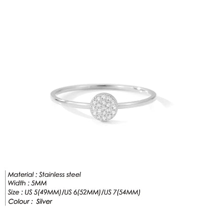 Golden Stainless Steel Couple Rings