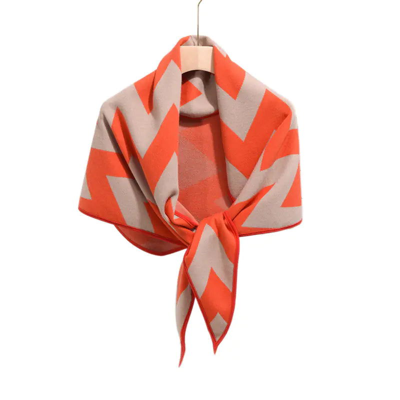 2019 Autumn Winter Women's Scarf Thick Triangle Cape