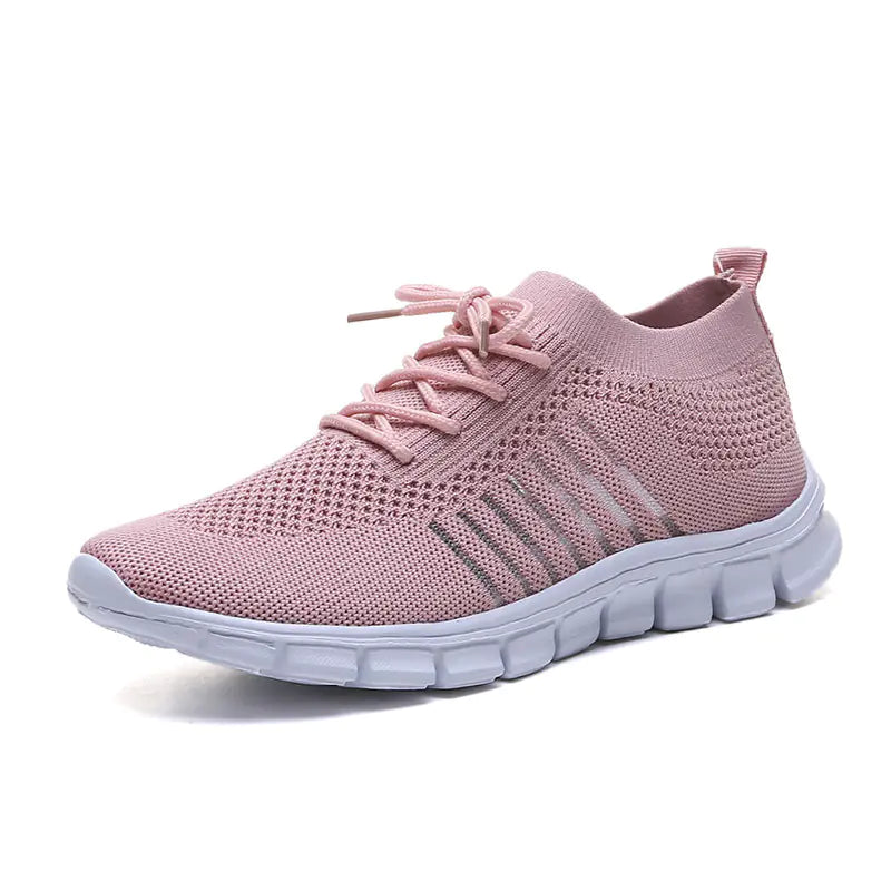 Breathable Knit Athletic Shoes for Women (Sizes 40-43)