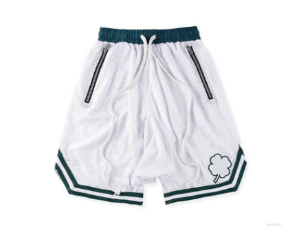 Mesh Basketball Shorts and Loose Leisure Harem Shorts