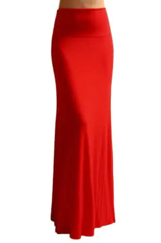 Candy-Colored Casual Sheath Skirt