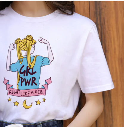 Totoro Harajuku T-Shirt for Women - 90's Anime Style