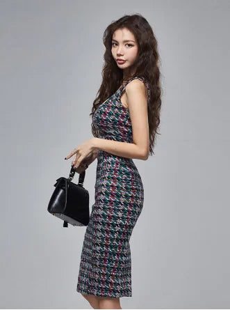 Sleeveless Dress, Chunky Knit Dress, Tank Dress