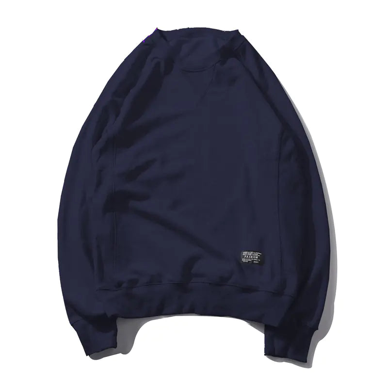 Men's Crew Neck Pullover Sweatshirt - Japanese Style