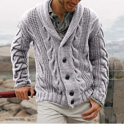 Knitted Cardigan Sweater