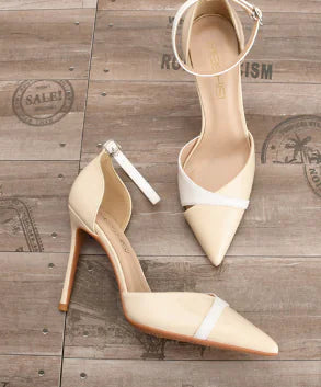 New Women's Pointed Toe High Heel Shoes with Buckle