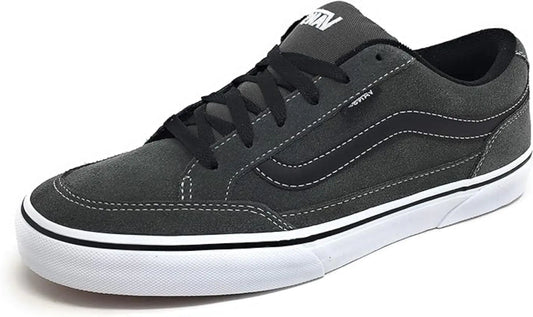 Vans Mens Classic with a Touch Brand Style Charcoal White Black 13