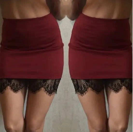 Lace One-Step Women's Skirt