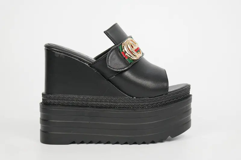 Gucci Summer Platform Wedge Heels
