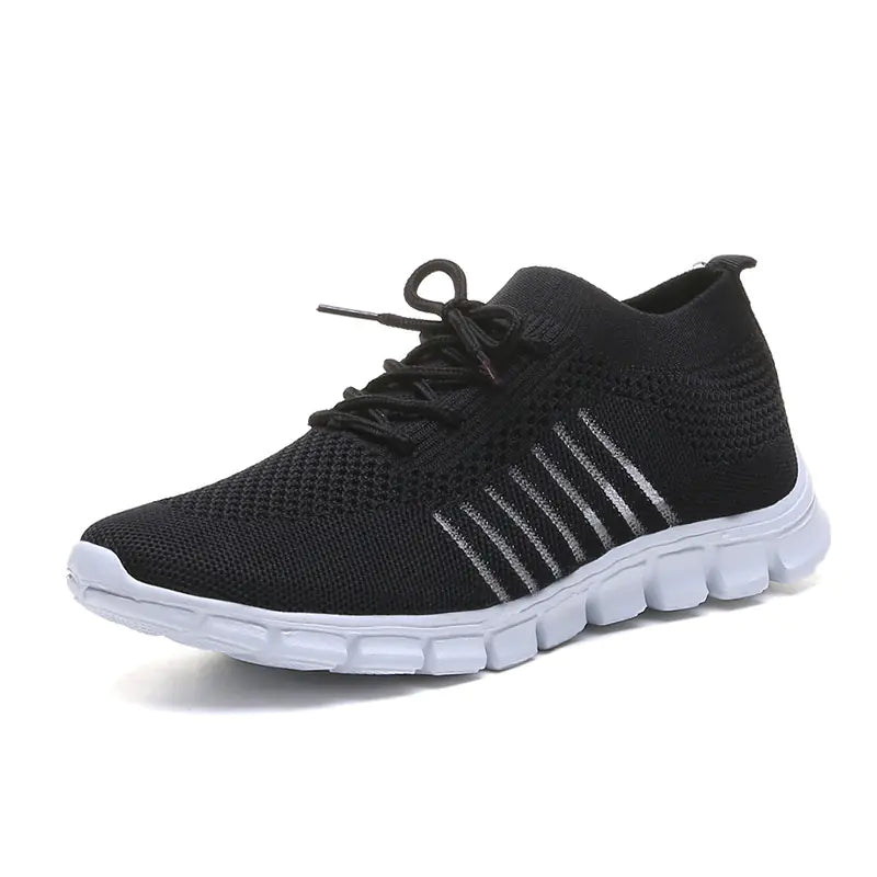 Breathable Knit Athletic Shoes for Women (Sizes 40-43)