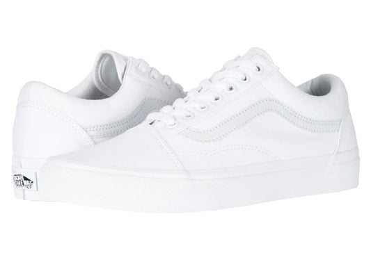 Vans Classic Old Skool True White Size 9 Women/ 7.5 Men