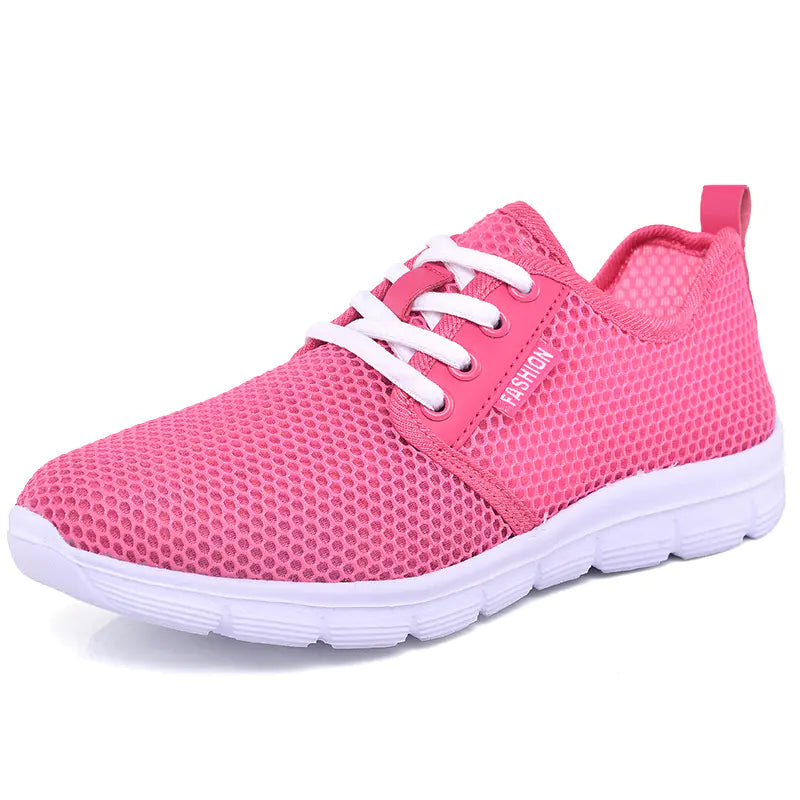 Breathable Mesh Women's Casual Wear Resistant Shoes