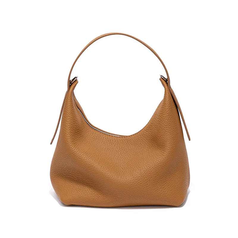 Soft Pillow Shoulder Bag in Cowhide for Women