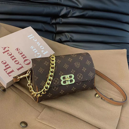 Louis Fanghua Women's Fashion Printed Casual Crossbody Bag