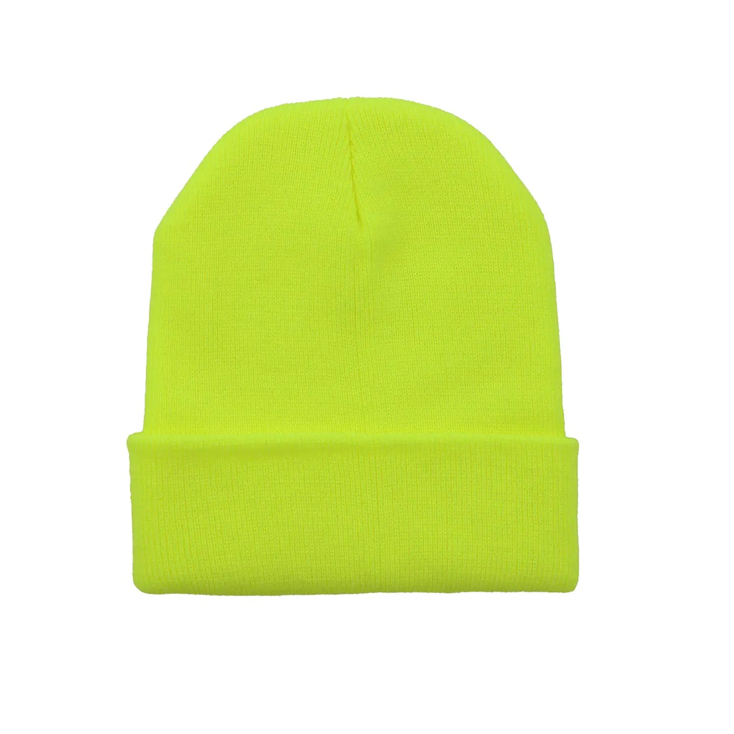 Zando Unisex Fashion Beanies Womens Warm Winter Beanie Hats for Women Men Neon Beanie Hats for Women Beanies for Winter Knit Beanie Hat for Daliy Beanie for Women Men Yellow Beanie Hat One Size