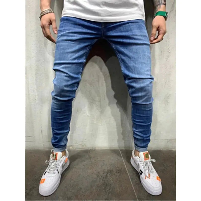 Men's Casual Denim Jeans Pants