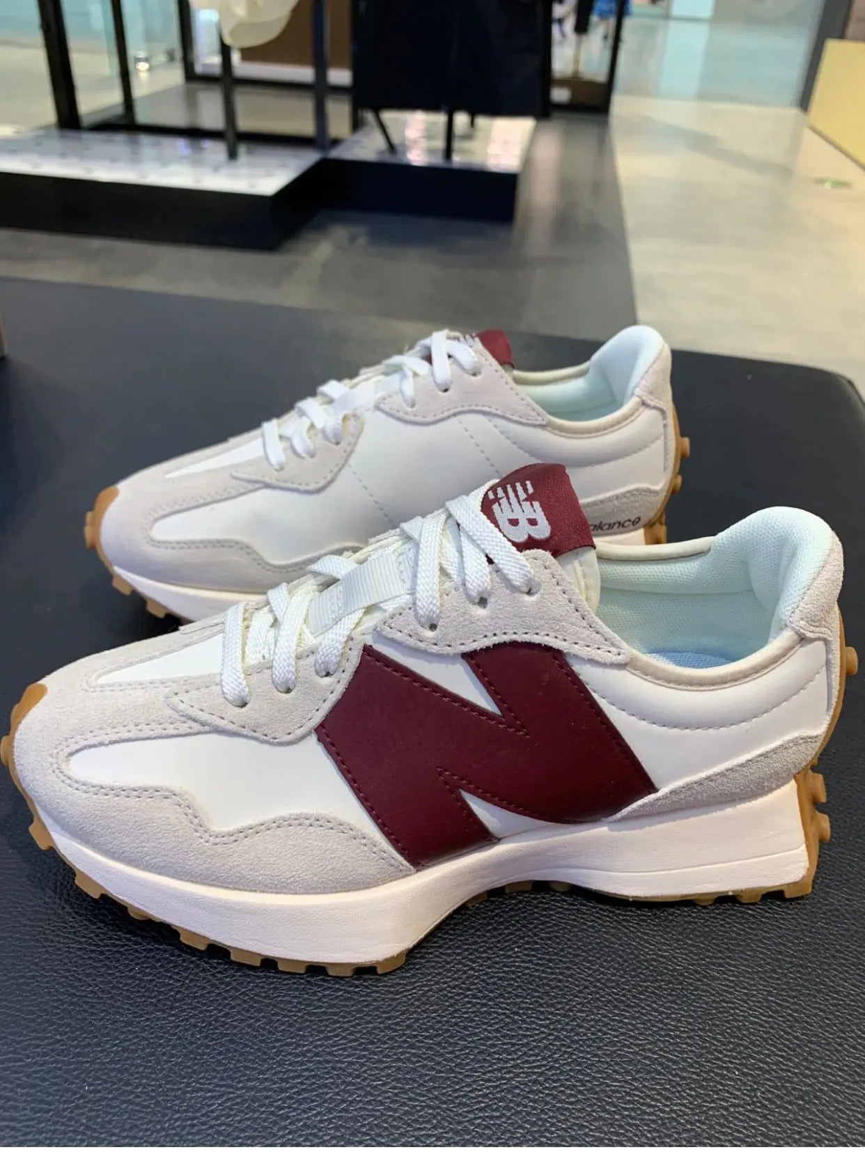 High Version NB327 Thick Sole Sports Shoes for Men & Women