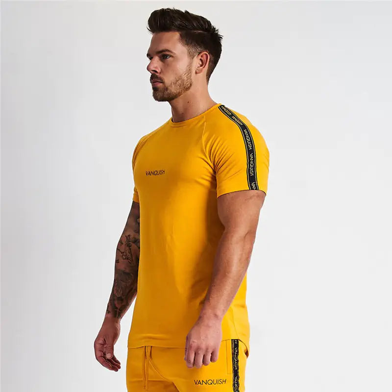 Men's Short Sleeve Sports Raglan T-Shirt