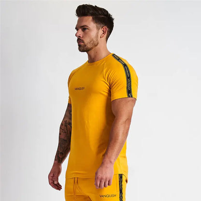 Men's Short Sleeve Sports Raglan T-Shirt