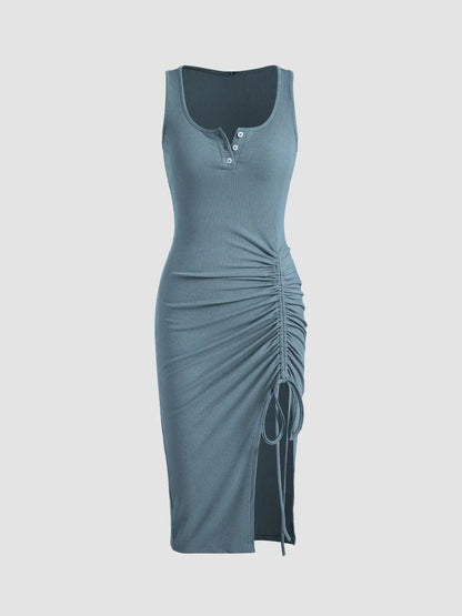 שמלת חוט שרוך חצאית צמודה