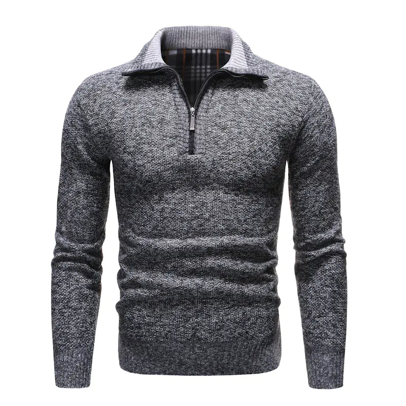 Men's Lapel Sweater