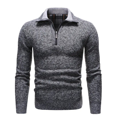 Men's Lapel Sweater