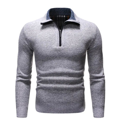 Men's Lapel Sweater