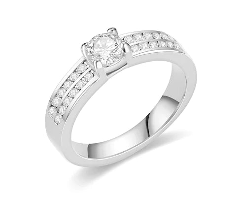 Rings with Diamonds and Zirconia