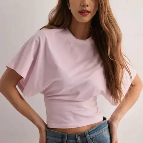 Summer Batwing Sleeve T-shirt