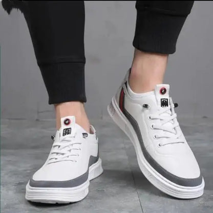 Stylish and Comfortable Casual White Sneakers for Men