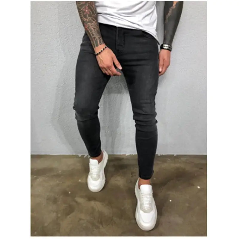 Men's Casual Denim Jeans Pants