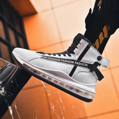 Classic High-Top Air Cushion Basketball Shoes for Men