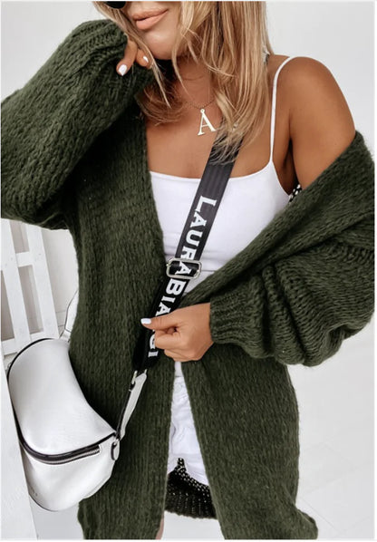 Loose Cardigan Sweater
