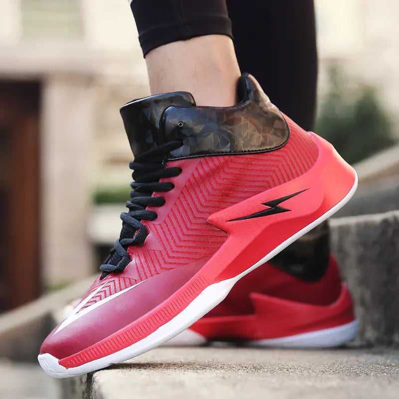 Men's Fashion Shock-Absorbing Basketball Sneakers