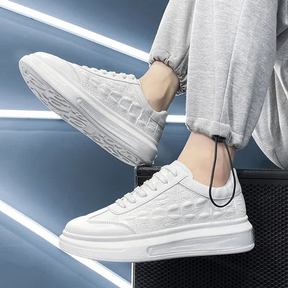 נעליים לגברים עם כריות אוויר לגובה