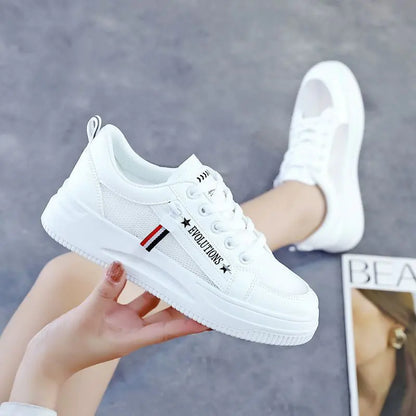 נעלי ספורט נוחות מרשת לנשים - סגנון קיץ קז'ואל