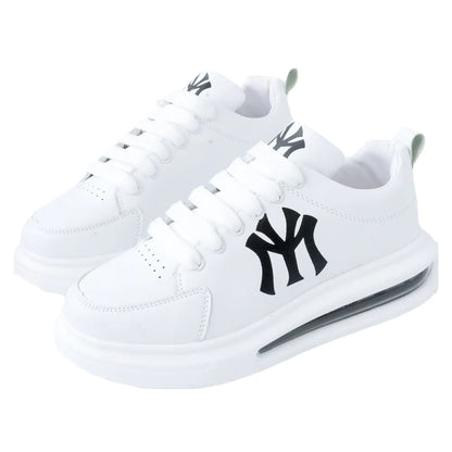 2022 Men's Casual White Sneakers - Soft Sole Couple Shoes