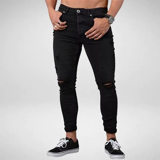 Men's Ripped Denim Jeans