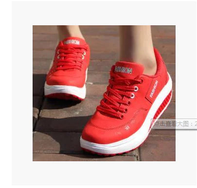 Thick-Soled Rocking Shoes for Casual Sports and Travel