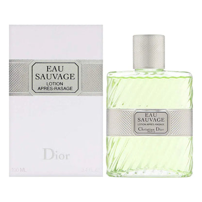 Eau Sauvage By Christian Dior For Men. Aftershave 3.4 Oz / 100 Ml.