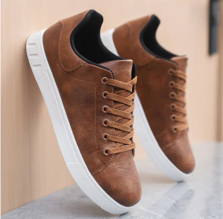 Lorenzo Casual White Sneakers (One Pair)