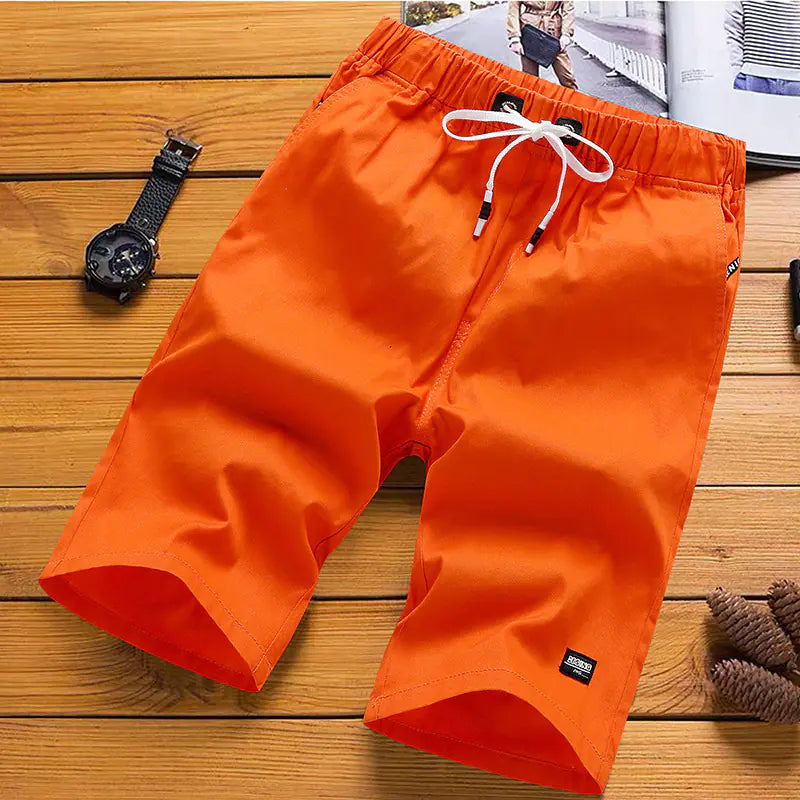Men's Half-Length Cropped Beach Pants